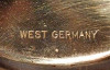 Немецкие винтажные часы будильник BLESSING-WERKE на основании из оникса - Немецкие винтажные часы будильник BLESSING-WERKE на основании из оникса