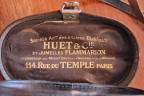 Французский полевой бинокль Huet Paris с оригинальным кофром