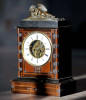 Редкие антикварные настольные часы "скелетон" (Франция, 19 век) - Что подарить на юбилей состоятельному мужчине у которого все есть: редкие Французские антикварные настольные часы скелетон с фигуркой ангела - оригинальный элемент для оформления любого интерьера. Купите антикварные Французские часы скелетон в подарок рук