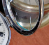 Cтаринные английские морские часы SMITHS EMPIRE на деревянном основании - Cтаринные английские морские часы SMITHS EMPIRE на деревянном основании